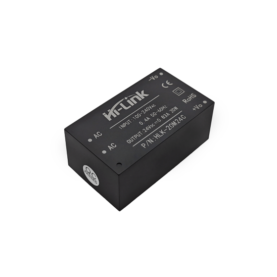 AC to DC 20W HLK-20M05C/20M12C/20M24C Step Down mini Power Supply Converter Module Insert EMC Electric Circuit