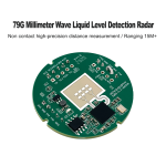79G millimeter wave liquid level detection sensor HLK-LD8001 radar module non-contact high-precision ranging up to 15m