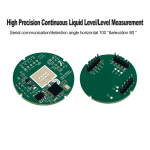 79G millimeter wave liquid level detection sensor HLK-LD8001 radar module non-contact high-precision ranging up to 15m
