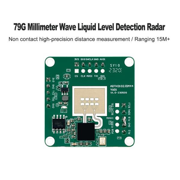 79G millimeter wave liquid level detection sensor HLK-LD8001B non-contact radar module for high-precision level measurement 15m detect range
