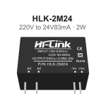 AC-DC power module 2W series 220V to 3.3V5V12V24V voltage reduction and stabilization single circuit output HLK-2M24