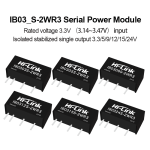 IB0305S-2WR3 IB0303/IB0309/IB0312/IB0315/IB0324S-2WHi-link DC-DC isolated power supply module with short-circuit protection