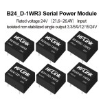 B2405D-1WR3 DC-DC isolated power module B2403/09/12/15/24D-1WR3 single output power converter