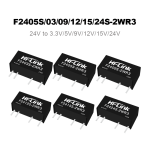 F2405S-2WR3/F2403S/F2412S/F2415S/F2424S-2WR3 DC to DC 24V to 3.3V/5V/9V/12V/15V/24V 2W power module/converter