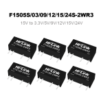 F1505S-2WR3/F1503S/F1512S/F1515S/F1524S-2WR3 DC to DC 15V to 3.3V/5V/9V/12V/15V/24V 2W power module/converter