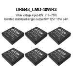 URB4805LMD-40WR3 URB4812/URB4815/URB4824LMD-40W DC-DC isolated power converter module