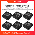 URB4805/URB4812/URB4824YMD-6WR3 DC-DC isolated voltage stabilization power module 48V to 5V/12V/24V single output power converter