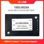 DC/DC half-brick power converter 150Q-24S24A isolated and stabilized 24V to 24V single circuit 150W