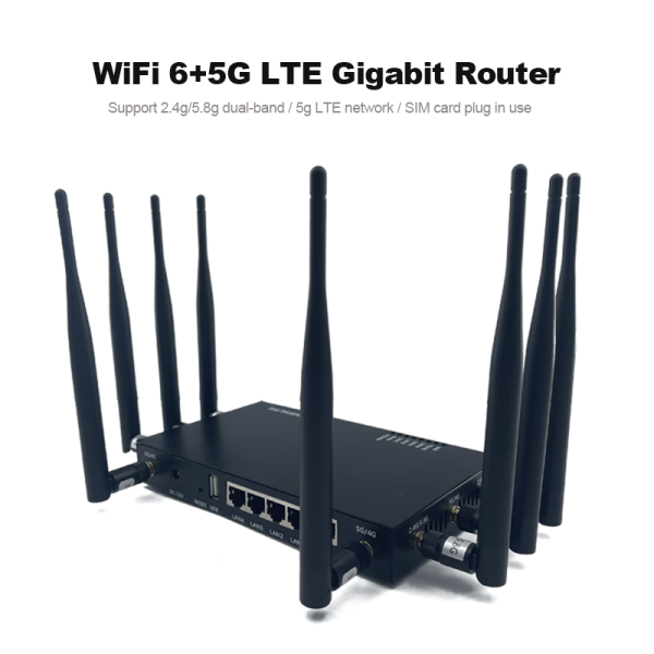 Hi-Link HLK-GD11 WiFi 6+5G LTE Gigabit Router with M.2 Interface 256MB DDR3/ 16MB Flash
