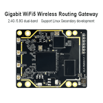 Hi-link 2.4G/5G WiFi5 Gigabit Ethernet OPENWRT Cummunication Router WIFI Module HLK-RM50 with USB2.0, UART, I2C, PWM, GPIO ports