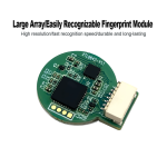 Hi-link fingerprint recognition module HLK-ZW0642 capacitive touch ball racket shaped fingerprint door lock acquisition sensor module