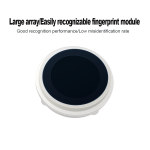 Hi-link surface array semiconductor fingerprint recognition module HLK-ZW0901 capacitive touch fingerprint sensor module