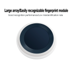 Hi-link semiconductor fingerprint recognition module HLK-ZW0906 capacitive touch fingerprint door lock acquisition sensor module